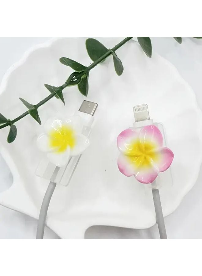 Green Resin Cable Protector For Type C Interface Anti Breakage Cord Bite Clip - Image 5